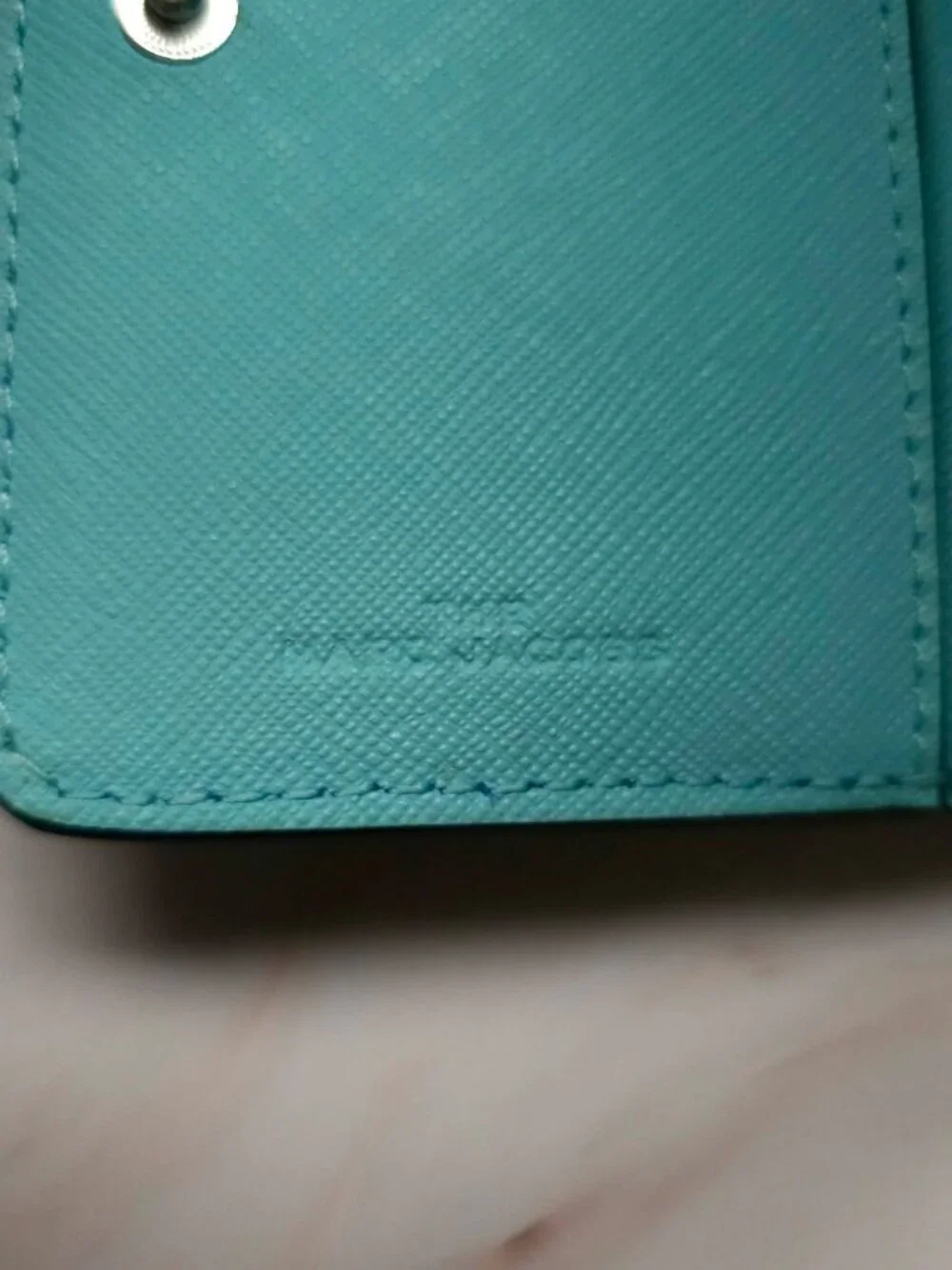 The Marc Jacobs Leather Tie Dye Snapshot Bifold  Compact Wallet